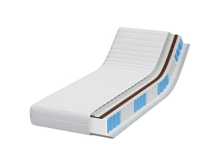 KTHLBRH Taschenfederkernmatratze für Einzelbett, 70 x 200 cm Kokosschicht, Unterstützung und Komfort, modernes Design für Zimmer