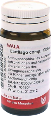 WALA Heilmittel GmbH CARTILAGO comp Globuli 20 g 08784923