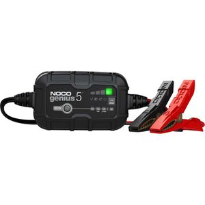 NOCO Autobatterie-Ladegerät GENIUS5EU, 6 V / 12 V, 5 A, automatisches Laden, mit Erhaltungsladung