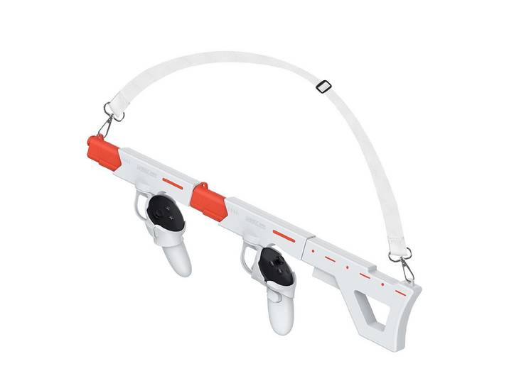 Lisabonde VR Zubehör Controller-Halterung für Meta Quest 3 & 3S, magnetisch Controller (Set, Magnetisches Schnellwechselsystem, 2-in-1 Design, modulares System)