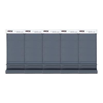 SONIC EQUIPMENT Thekendisplay Ausstellungswand 5m 47794