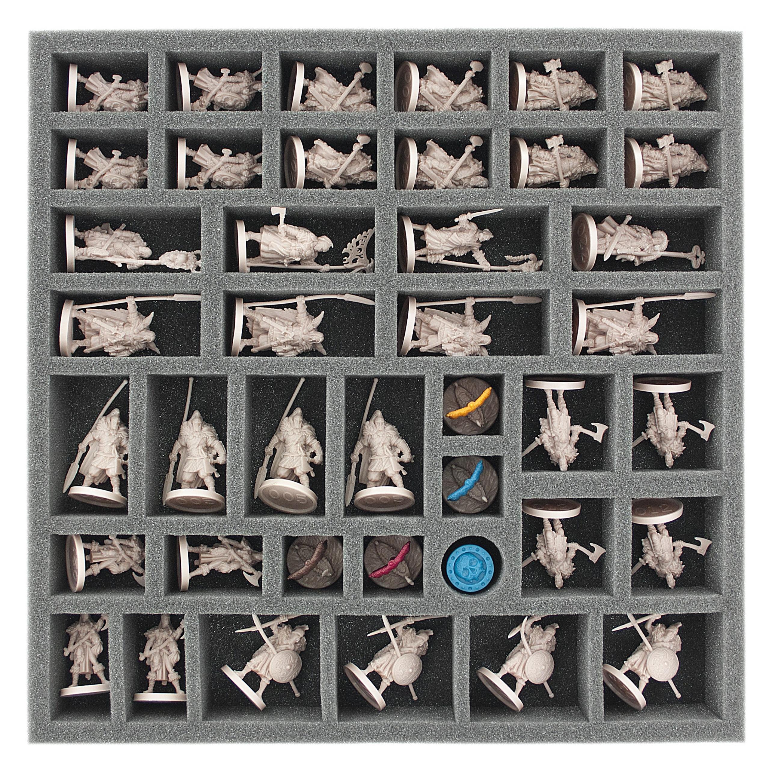 Feldherr AG040BR01 - 40 mm Schaumstoffeinlage für Blood Rage (Schaumstoff) (AG040BR01)