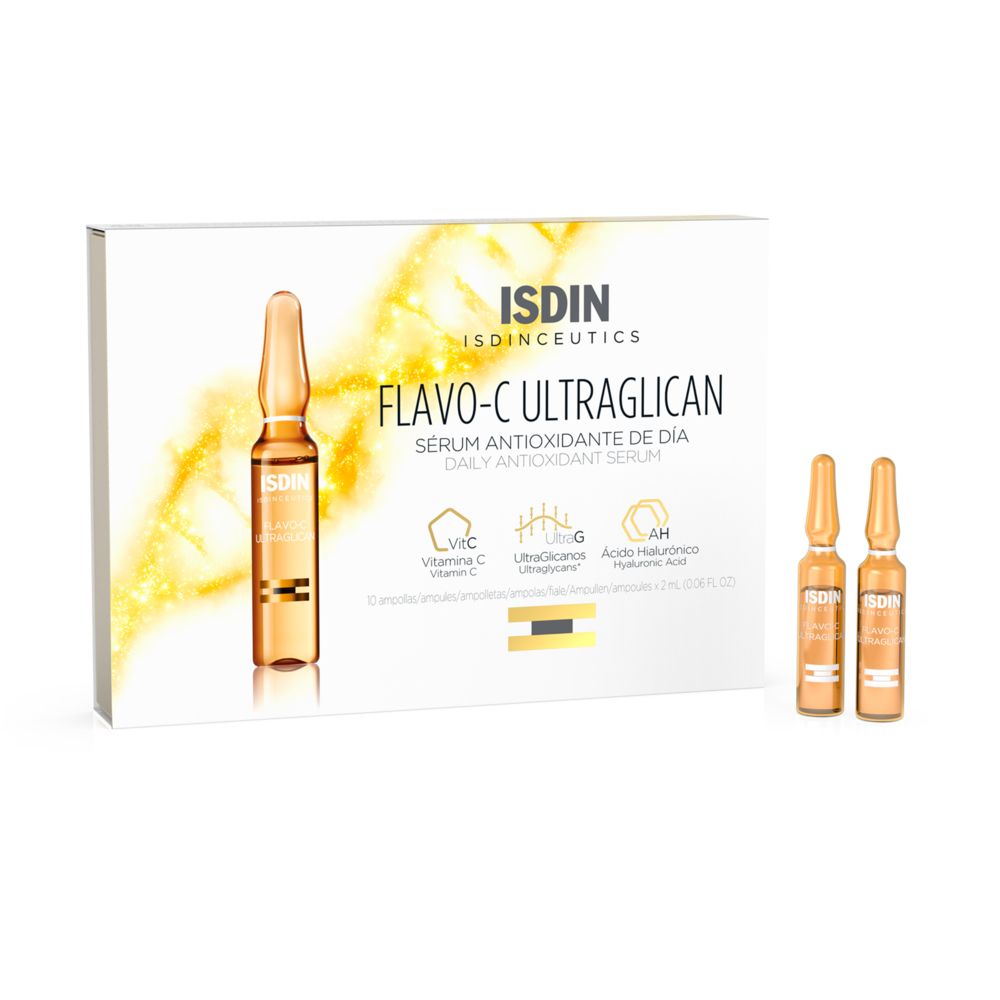Isdin Isdinceutics Flavo-C Ultraglican Ampullen 10x2 ml