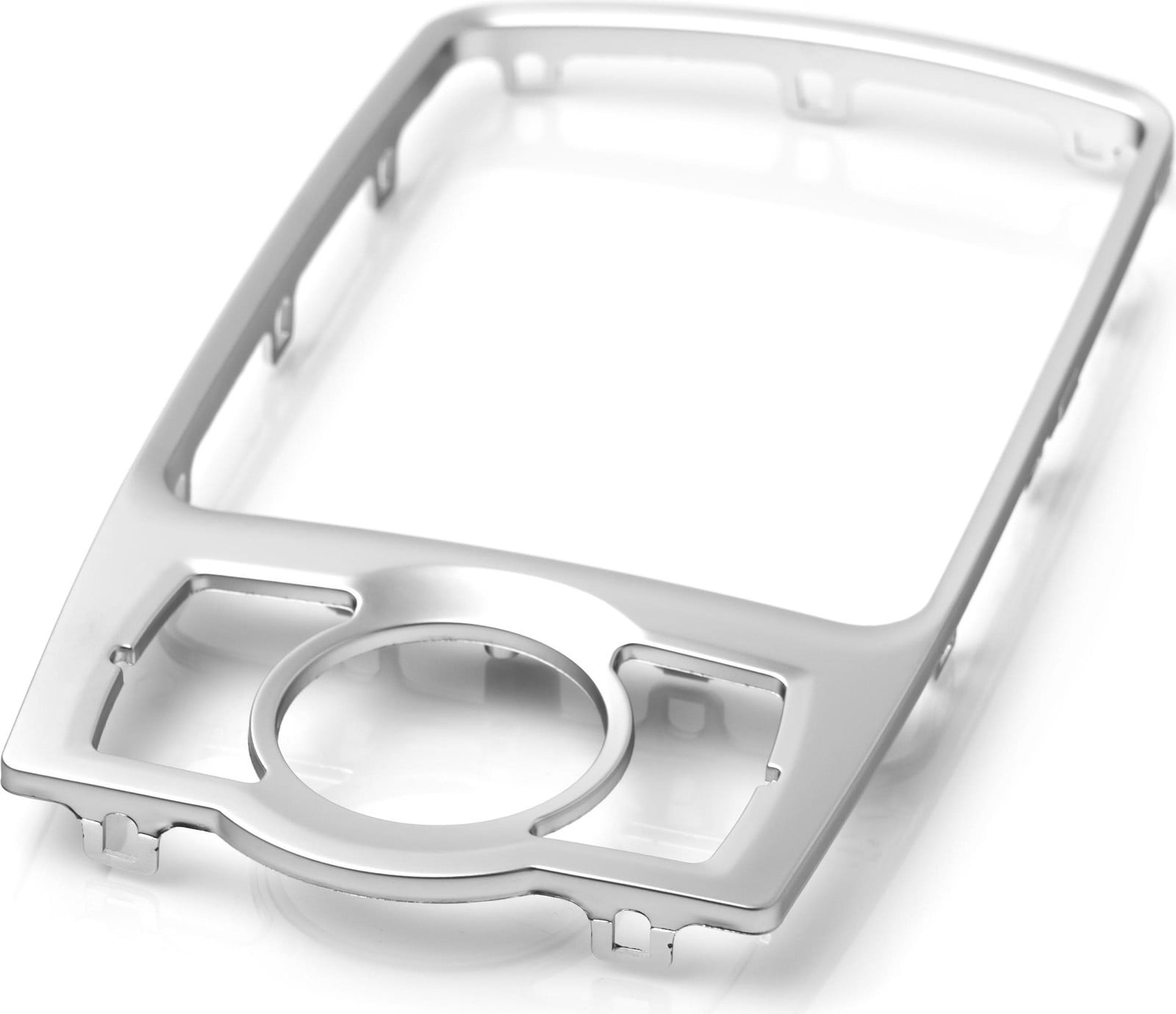 AWParts MMI-bedieningsknop en consoleframe in chroom voor Audi A6 C6 en Q7