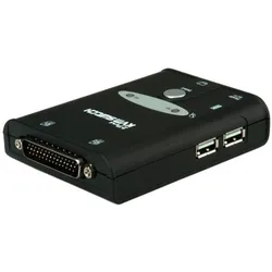 Value KVM Switch, KVM Switch, Schwarz