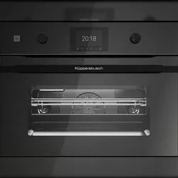 Küppersbusch GraphiteLine DesignLinie. Kompakt Mikrowellen-Backofen mit ökotherm®, TFT Display und 10 Funktionen CBM6350.0GPH6