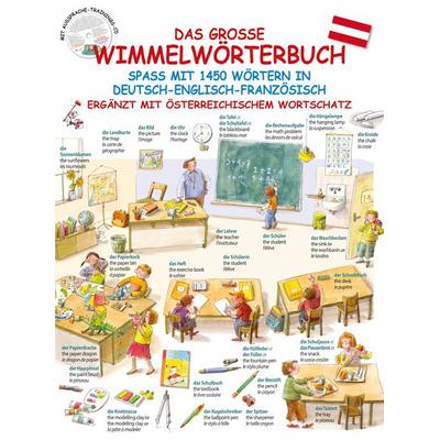 Das große Wimmelwörterbuch, Gebundene Ausgabe von , Breitschopf Medien Verlag, 978-3-7004-4430-5
