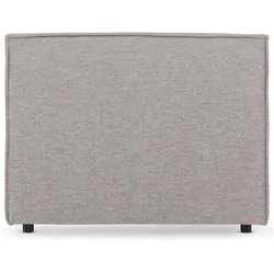 KOPFTEIL ANISA 90x190 cm grau