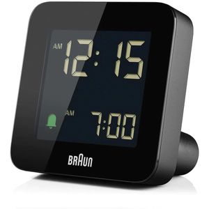 Braun Wecker BC09B DCF schwarz, digital, Funkuhr