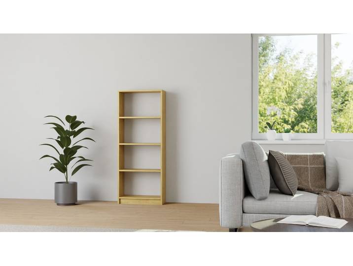 Regal 60 cm breit - Material frei wählbar Eiche Natur geölt