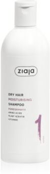 Ziaja Plant Essentials Pomegranate champô hidratante para cabelo seco 400 ml. Plant Essentials Pomegranate
