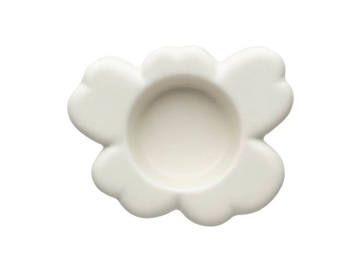 Marimekko Photophore Unikko 3x10 cm Matte white