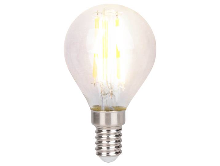 Ampoule LED Daffy Type B 6 unités Ø 4cm Transparent/Argenté
