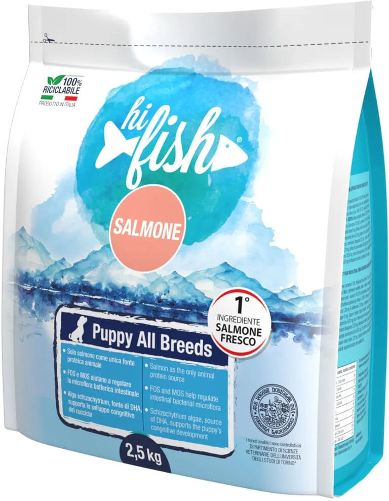 Hi Fish Puppy Fresco Salmone KIT RISPARMIO 2X2.5KG