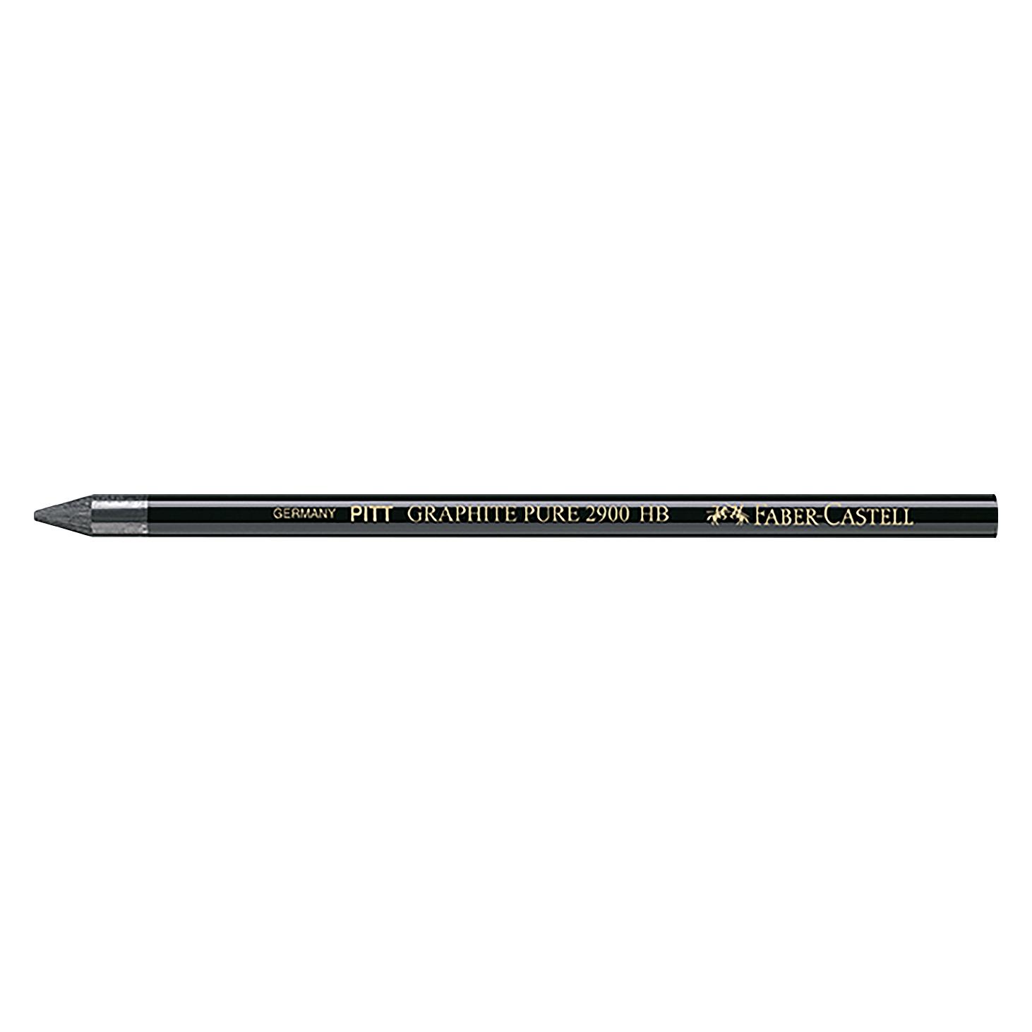 Faber-Castell Graphitstift Monochrome Graphite Pure HB (8 mm, HB, 1x) (117300)