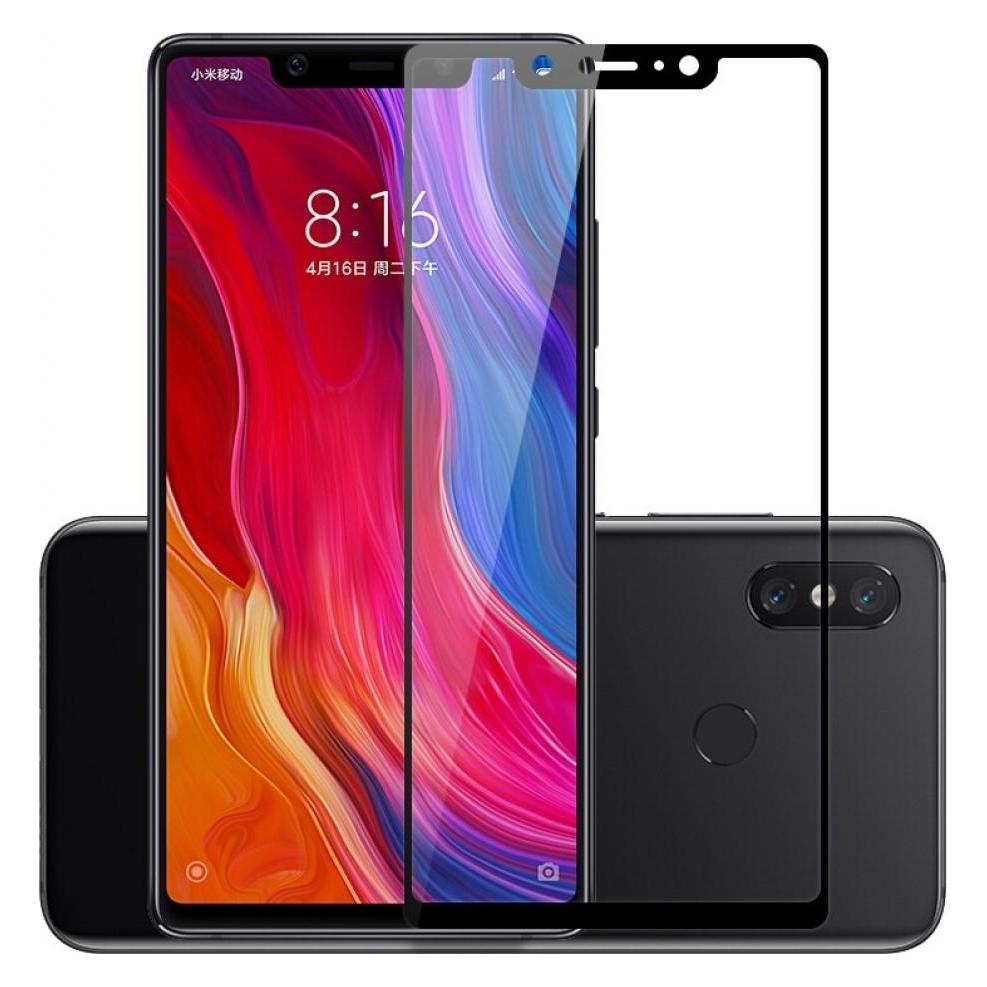 Screenguard Xiaomi Mi 8 Full Screen Panzerglas Schutzfolie 2.5D 9H (Xiaomi Mi 8) (00024133)