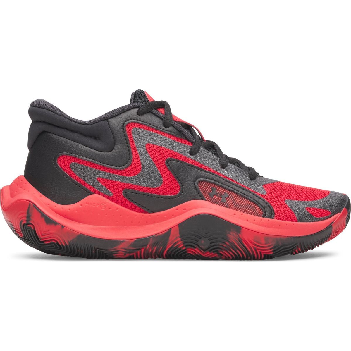 Under Armour GS JET '25 red black (601) 6 6001587-601-6
