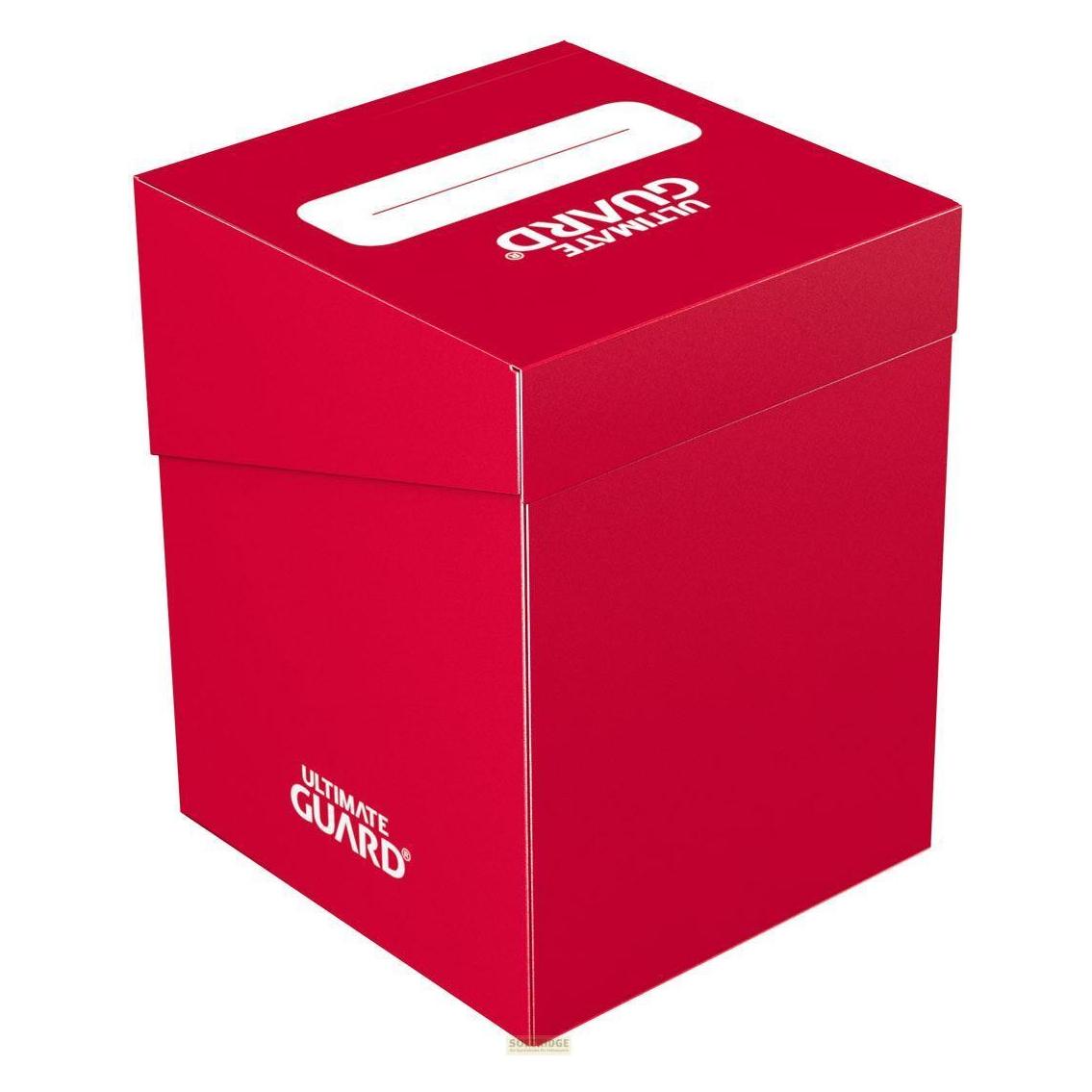Ultimate Guard UGD010264 - Kartenbox - für 100+ Karten, Standardgrösse, rot (UGD010264)