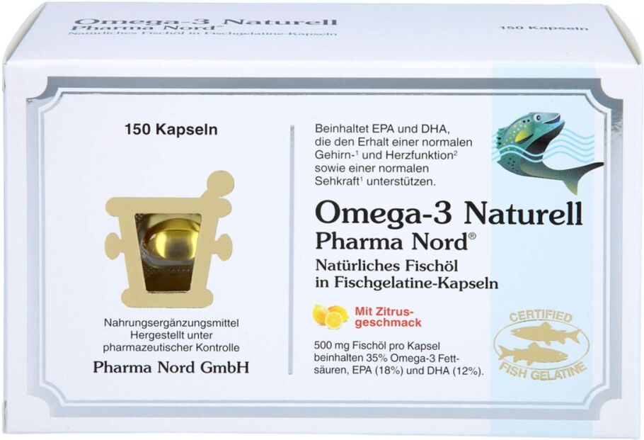 Omega-3 Naturell Kapseln 150stk