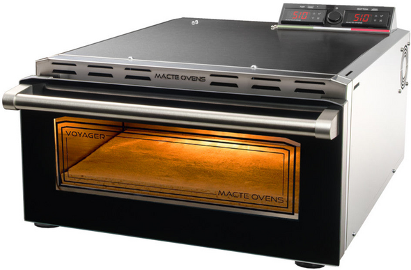 Macte Ovens Voyager TWIN ADVANCED Nero - Forno elettrico per pizza - 2975 W