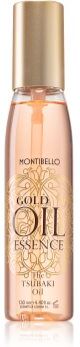 Montibello Gold Oil Tsubaki Oil óleo de cabelo hidratante e nutritivo para proteção da cor 130 ml. Gold Oil Tsubaki Oil
