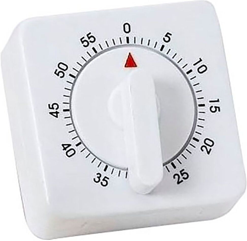 Kurzzeitmesser ATLANTA, weiß, Wecker, Eieruhr, Küchentimer, Küchenaccessoire, bis 59 Minuten einstellbar