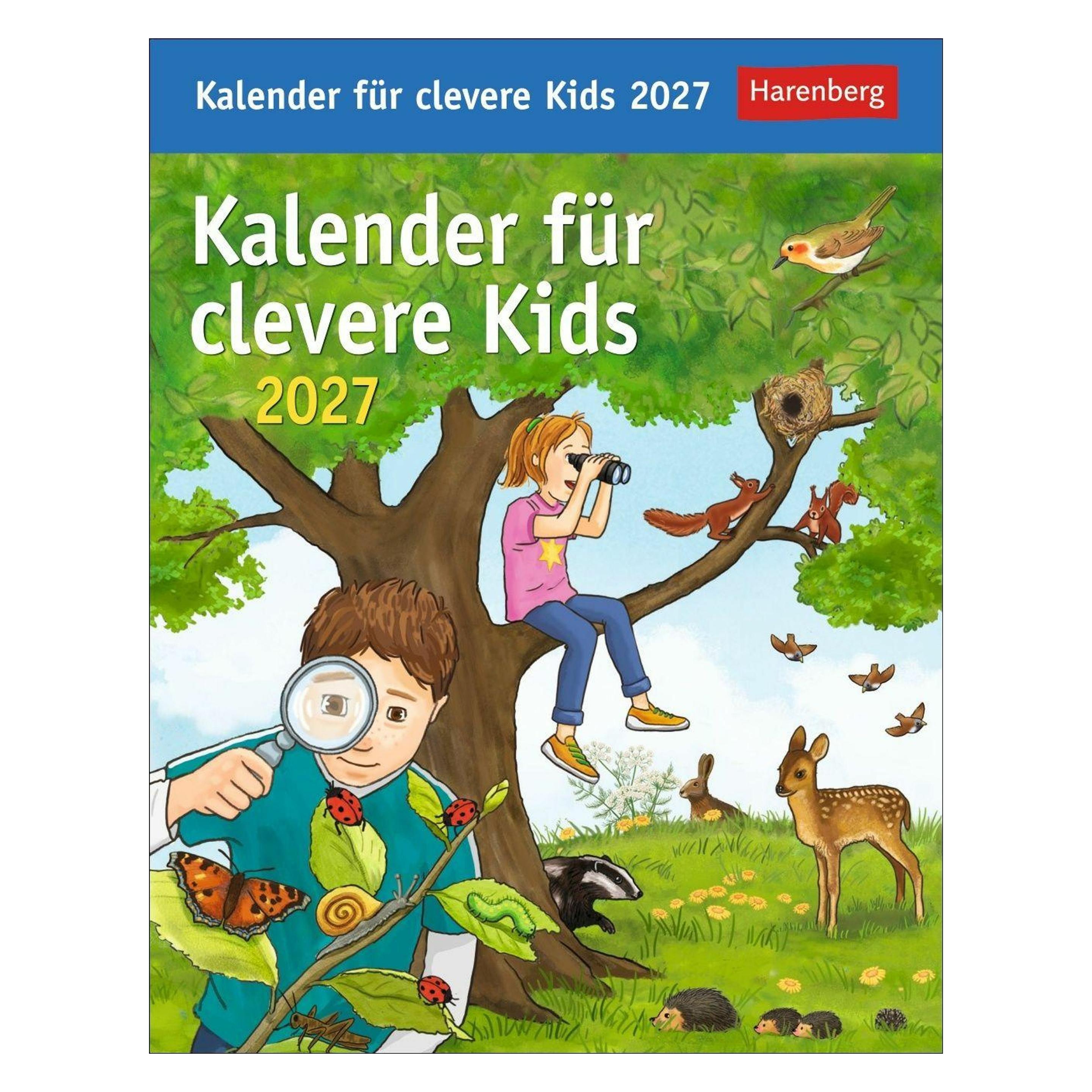 Harenberg Kalender für clevere Kids Tagesabreisskalender 2027 (66784799)