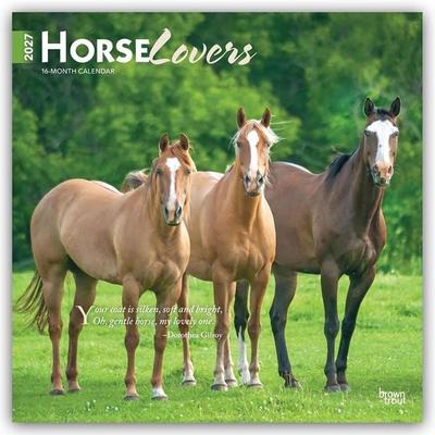 Horse Lovers – Pferdeliebhaber 2027 – 16-Monatskalender