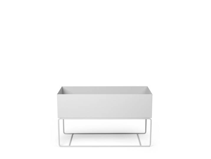 Pflanzbehälter Plant Box grau Large hellgrau 77x45x34 cm
