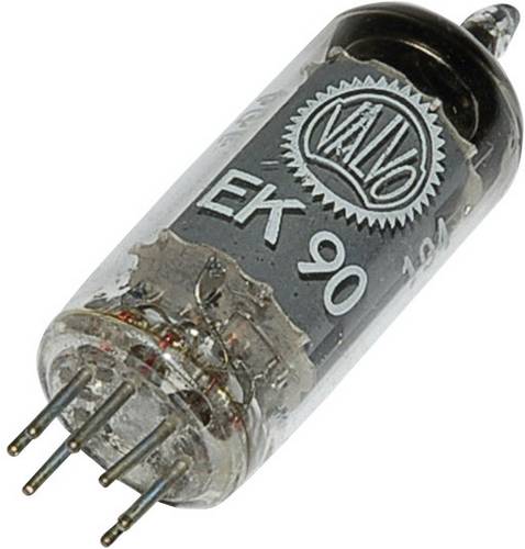 VALVO EK 90 = 6 BE 6 Elektronenröhre Heptode 100V 2.8mA Polzahl: 7 Sockel: B7G Inhalt 1St.