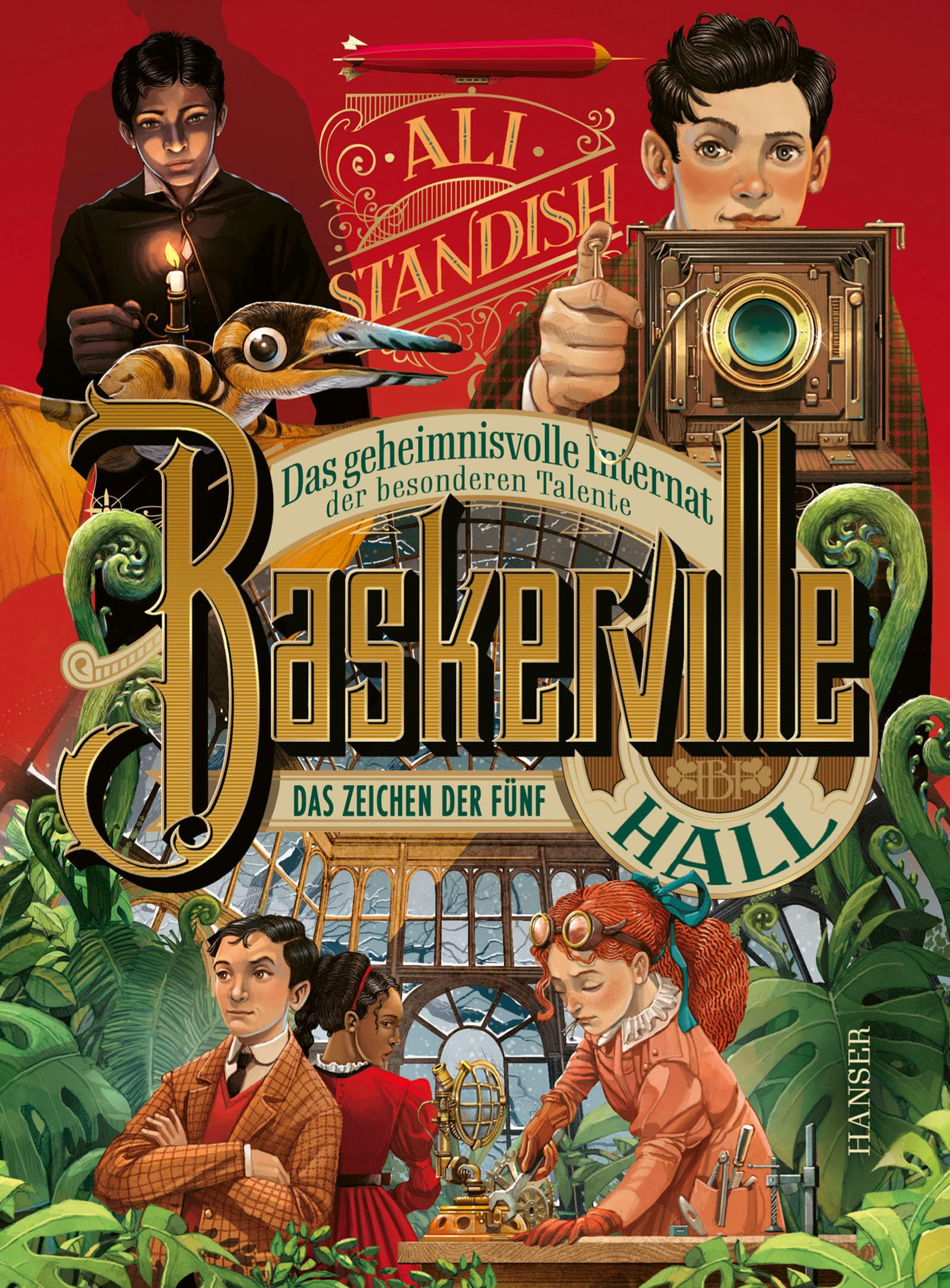Ali Standish - Baskerville Hall - Das geheimnisvolle Internat der besonderen Talente: Das Zeichen der Fünf (Baskerville Hall, 2, Band 2) - Preis vom 10.10.2026 11:48:34 h
