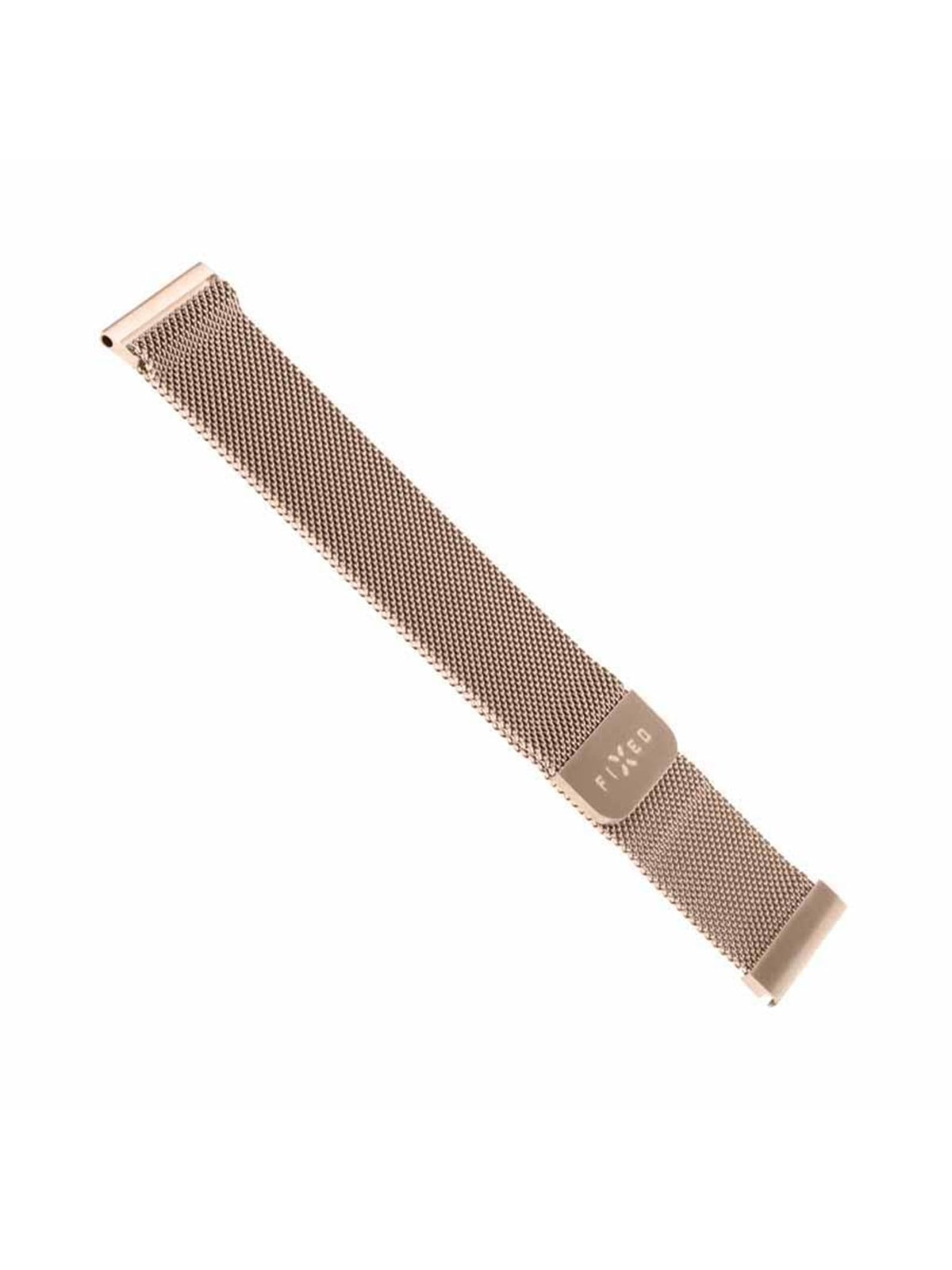 FIXED Mesh Strap for Smartwatch Universal 20mm Rose Gold