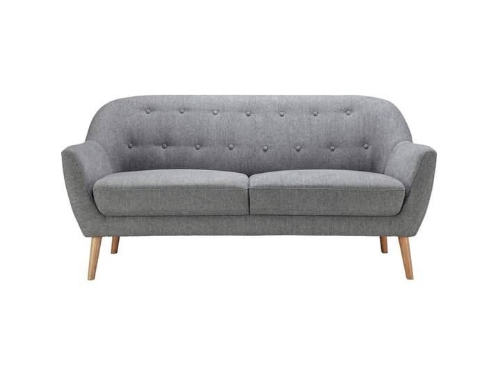 2-sitzer-sofa Webstoff Grau