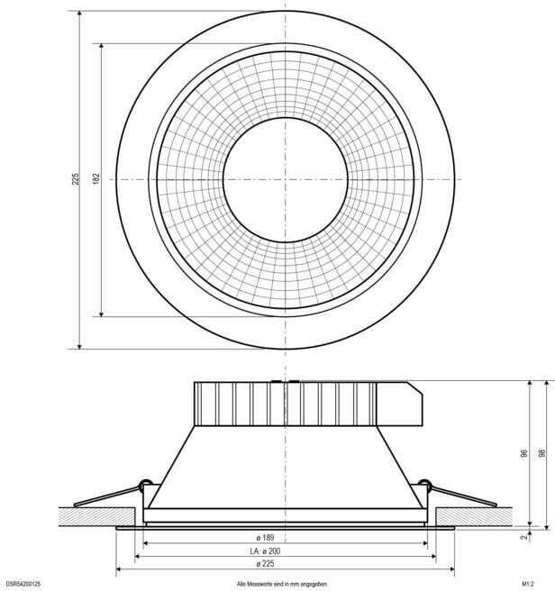 EVN Plafonnier LED CCT Switch ML DSR54200125 (DSR54200125)