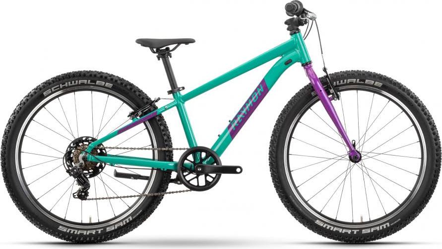 Jugendfahrrad Yanga mit 24 Zoll Laufrädern und 7 Gängen, Modell TY200