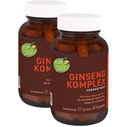 Kopp Vital® Ginsengkomplex fermentiert / 30 Kapseln / 4 Ginsengsorten als Extrakte nicht nur Pulver