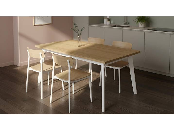 Modèle de table Athènes Chêne Naturel huilé