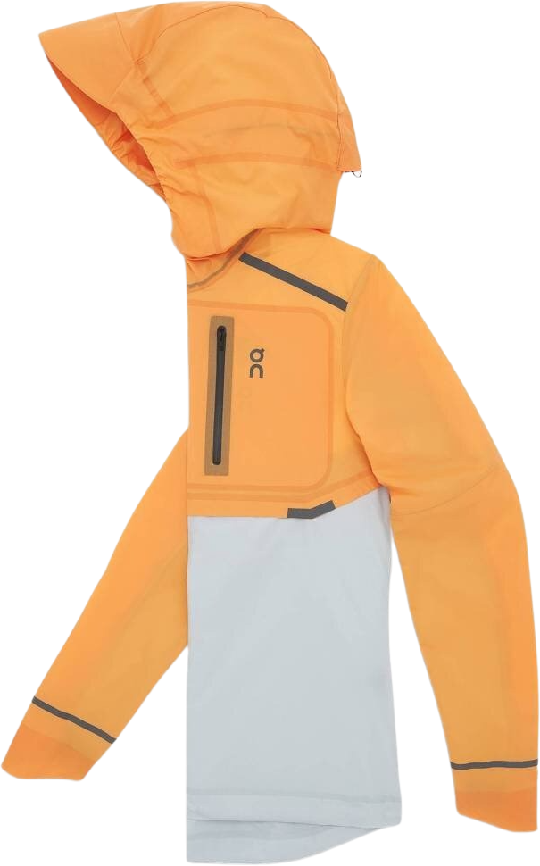 ON RUNNING On Weather Jacket Damen Laufjacke Mango-Hail L