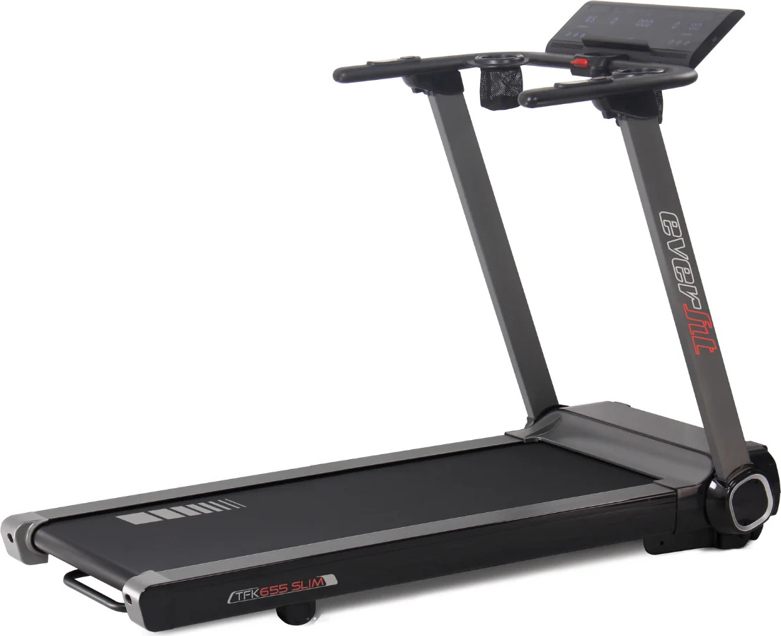 Everfit TFK-655-SLIM Laufband - APP READY 3.0 - kompatibel mit Zwift und Kinomap