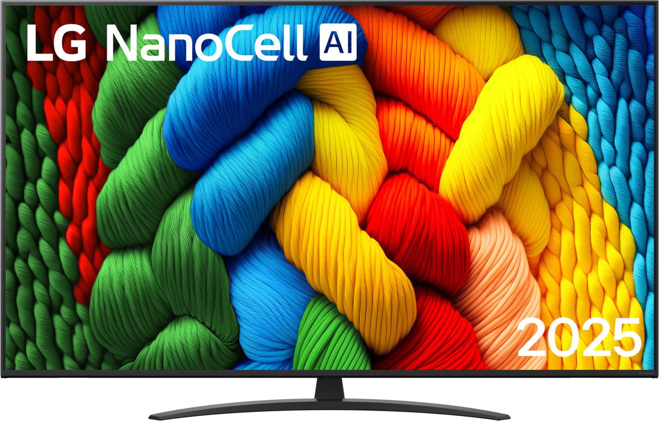 LG NanoCell AI 65NANO81A6A, 165,1 cm (65"), 3840 x 2160 Pixel, NanoCell, Smart-TV, WLAN, Schwarz