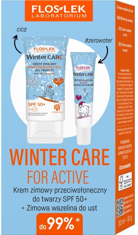FlosLek Laboratorium Winter Care Set Gift Set SPF 50