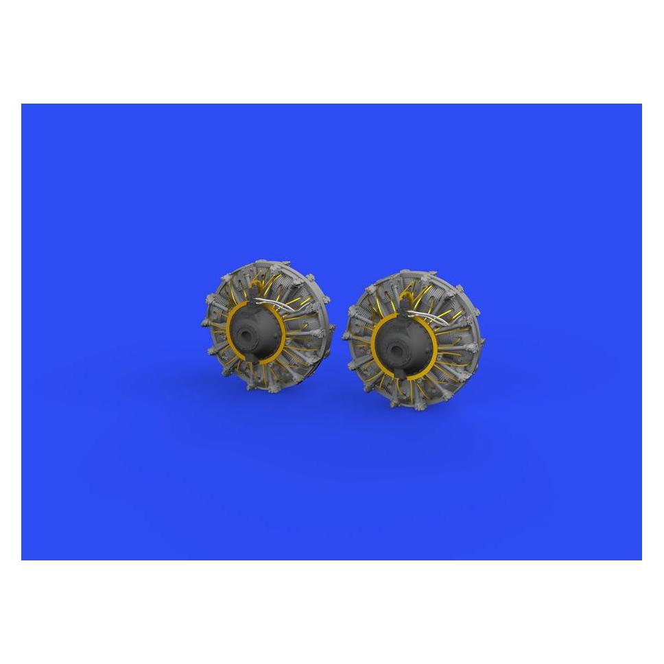 Eduard B-25J engines for /HASEGAWA (672275)