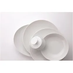 6x Thomas Medaillon, Teller, Weiss
