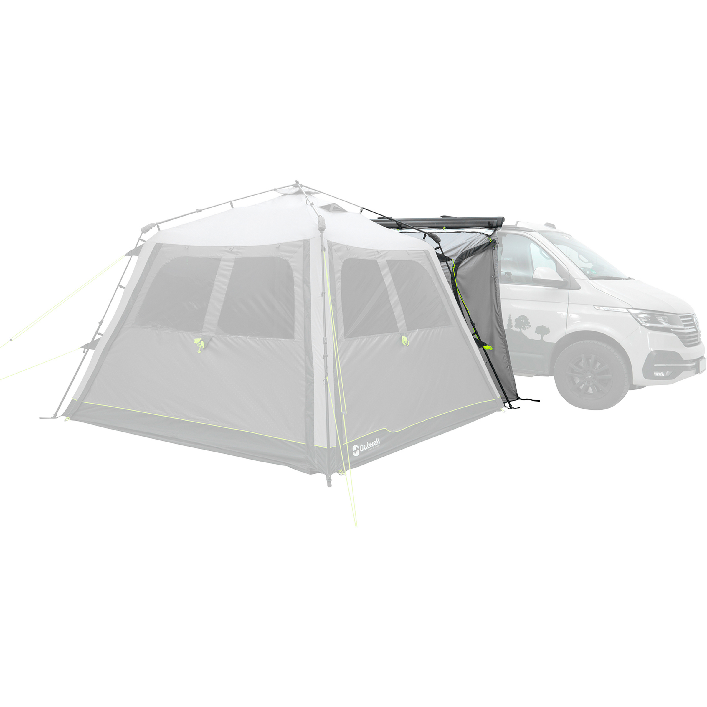 Outwell Fastlane 300 Vehicle Zeltverbinder Reparatur, Pflege & Zubehör weiss Camping Wasserabweisend