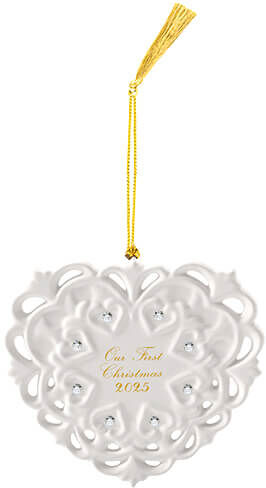 Villeroy & Boch Christmas Classics Heart Ornament 2025