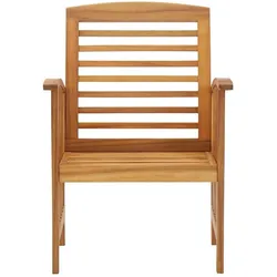 vidaXL, Gartenstühle, Japenar (2x single chair)