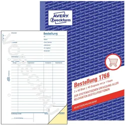 Avery, Formular, Formularbuch Bestellung