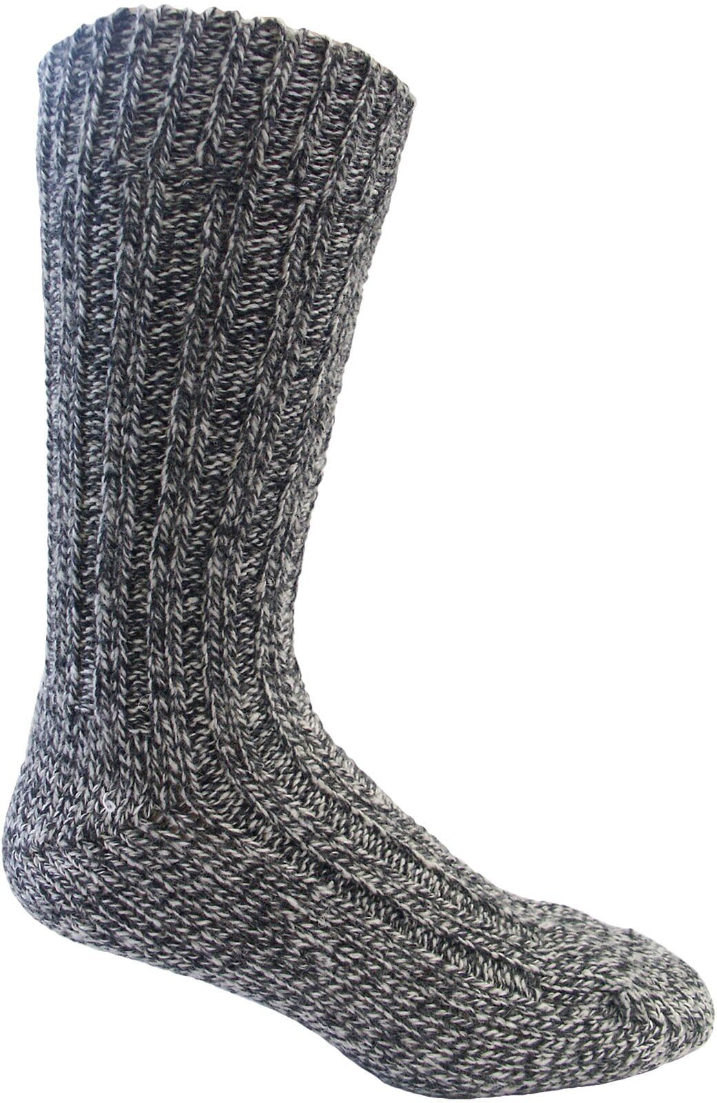 Arbeitssocken NORDPOL "Bekleidung 147 Nordpol Norwegersocke lang" Gr. 42, grau, Socken, Herren, 42, Obermaterial: 100% Schurwolle WV., Arbeitssocken