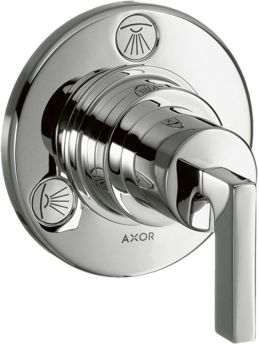 Hansgrohe Axor Citterio Fertigmontageset 39920000 Unterputz-Ab- und Umstellventil, chrom