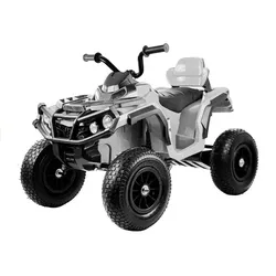 Elektro Quad BDM0906 Weiß Ledersitz 2x45W 3 Geschwindigkeiten Fahrzeug